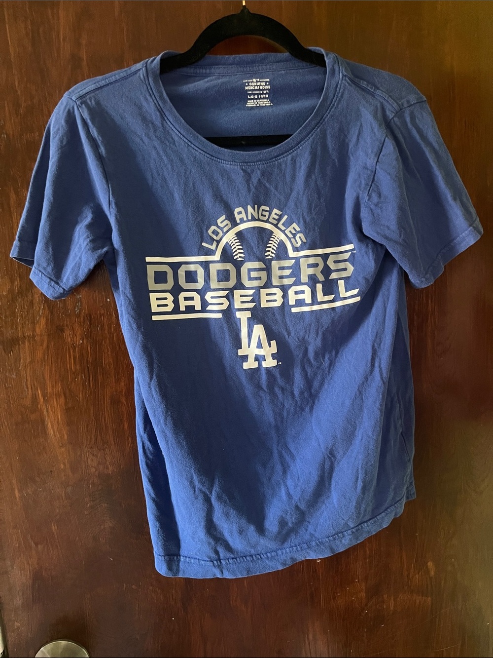 Los Angeles Dodgers Blue Kids T‑Shirt